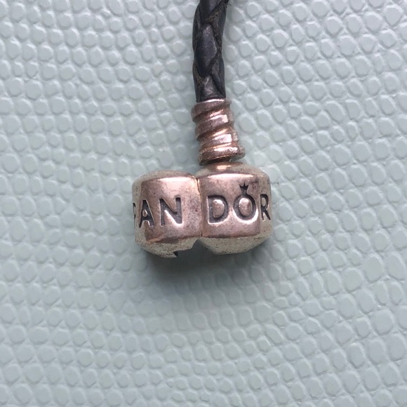 Pandora Braided Leather Bracelet - Picture 3 of 5